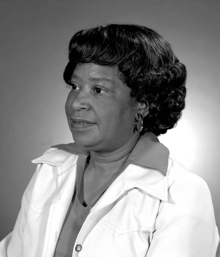 Mary W. Jackson’ın NASA arşivindeki portresi.