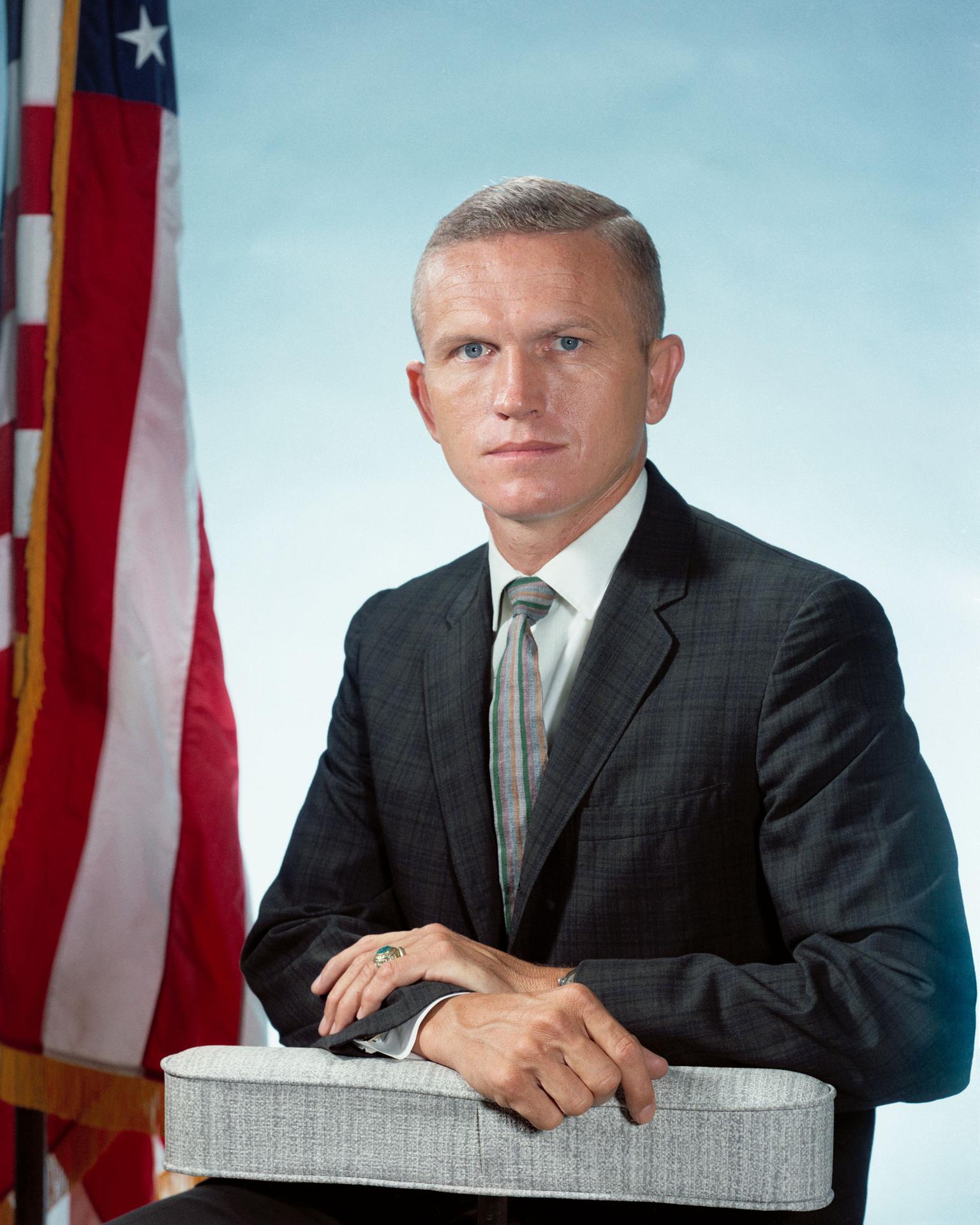 Frank Borman — NASA arşiv fotoğrafı.