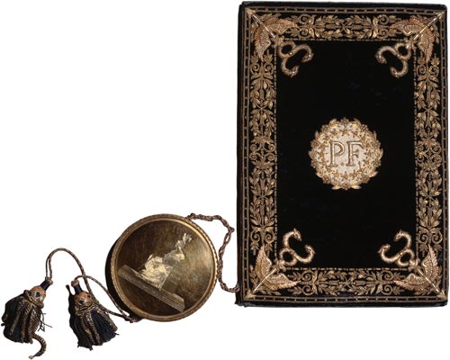 1803 Louisiana devriyle ilgili antlaşma takımının süslü muhafazası ve mührü; National Archives görüntüsü.