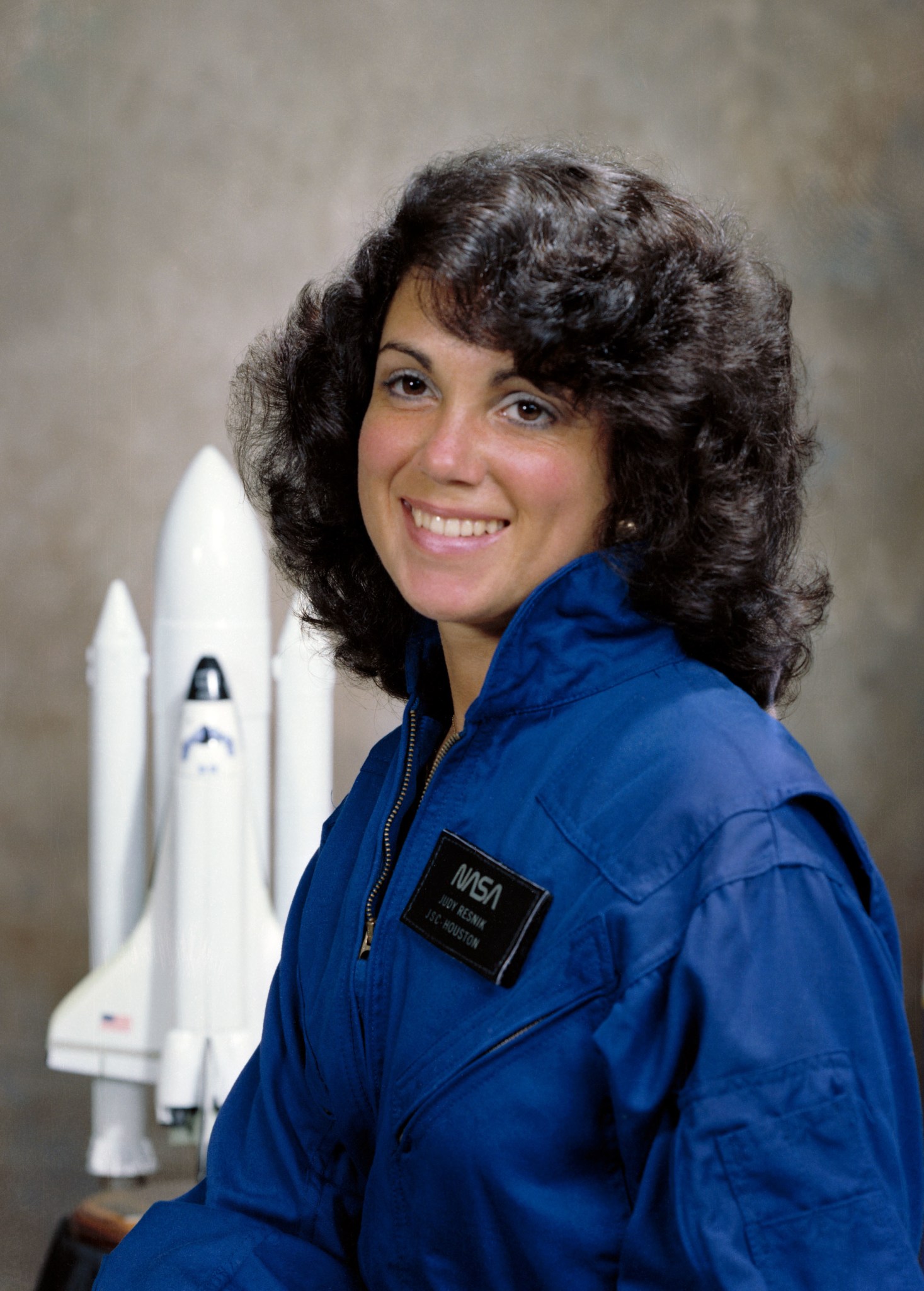 Judith Resnik’in NASA astronot portresi.